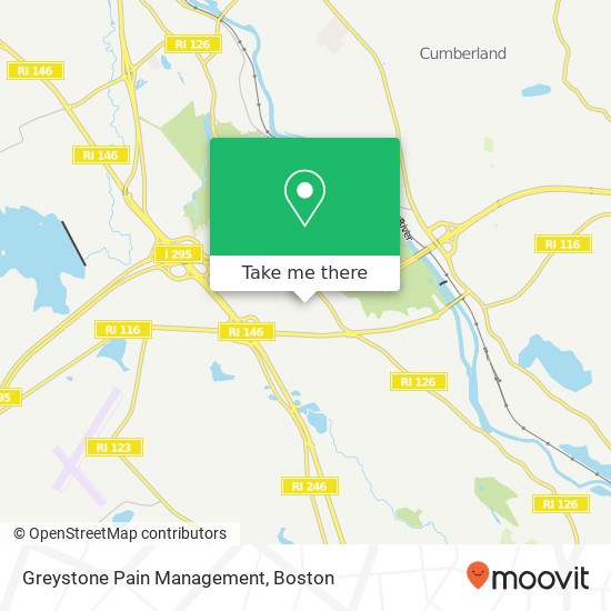 Greystone Pain Management map