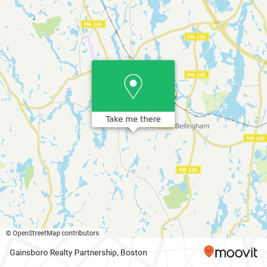 Mapa de Gainsboro Realty Partnership