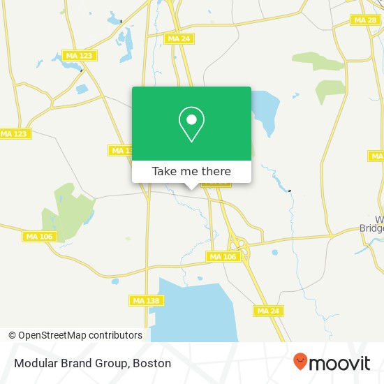 Mapa de Modular Brand Group