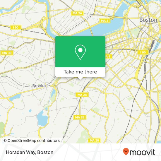 Horadan Way map