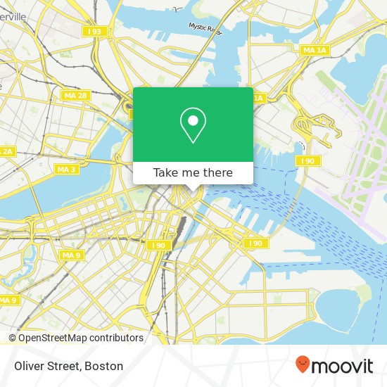 Oliver Street map