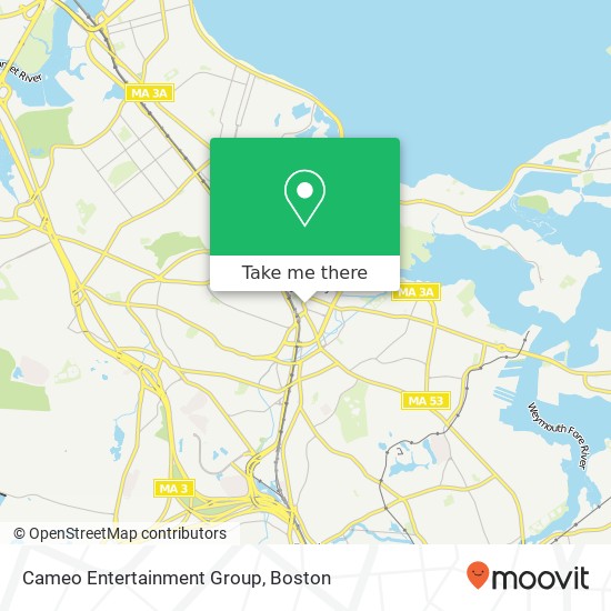 Mapa de Cameo Entertainment Group