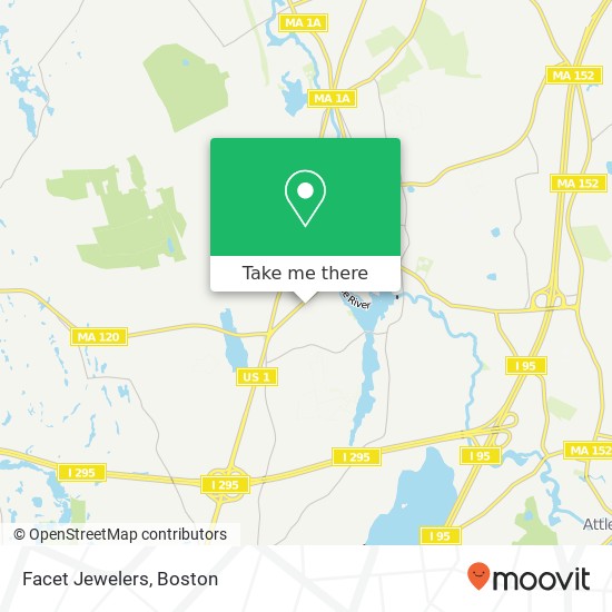 Facet Jewelers map