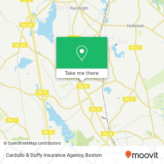 Cardullo & Duffy Insurance Agency map