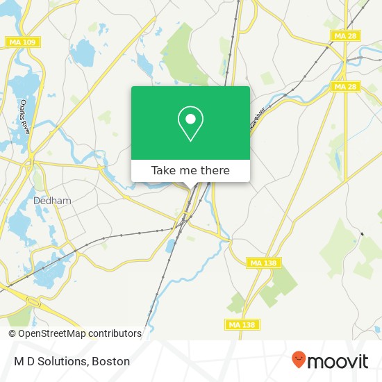 M D Solutions map