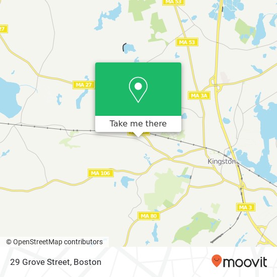 Mapa de 29 Grove Street