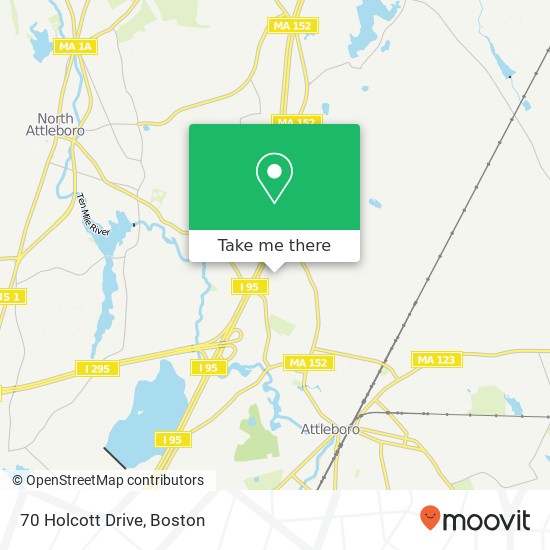 70 Holcott Drive map