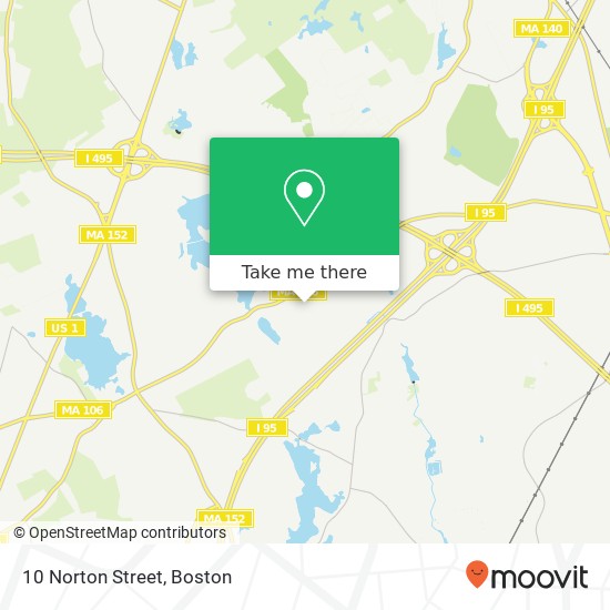 10 Norton Street map