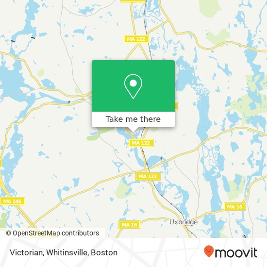 Mapa de Victorian, Whitinsville