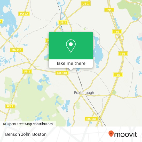 Benson John map