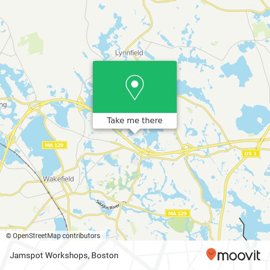 Mapa de Jamspot Workshops