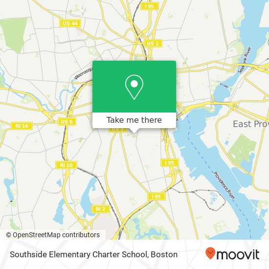 Mapa de Southside Elementary Charter School