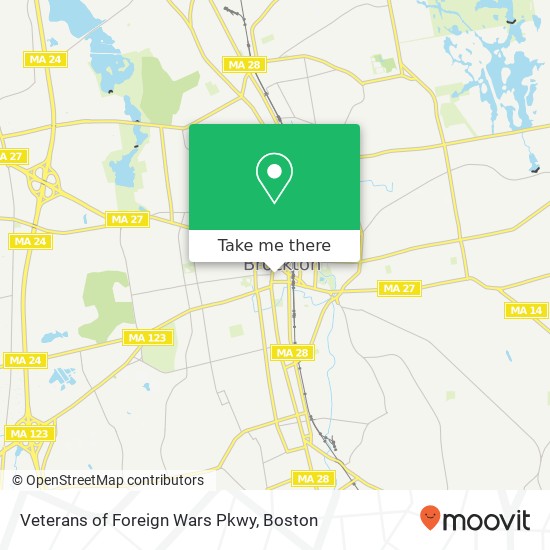 Mapa de Veterans of Foreign Wars Pkwy