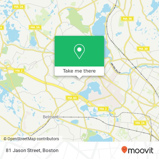 81 Jason Street map