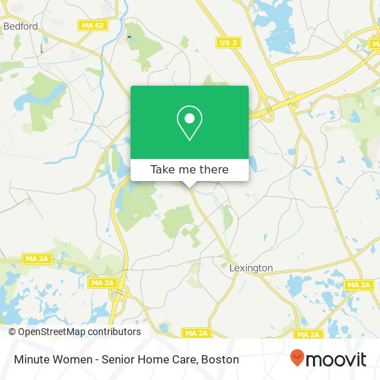 Mapa de Minute Women - Senior Home Care