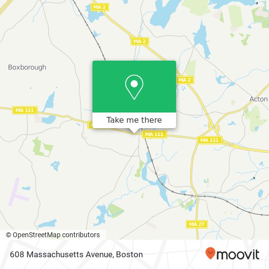 Mapa de 608 Massachusetts Avenue