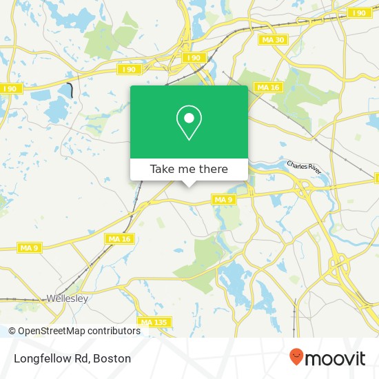 Mapa de Longfellow Rd