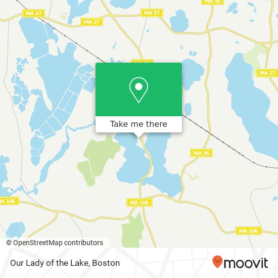 Mapa de Our Lady of the Lake