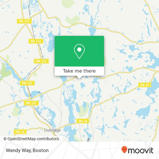 Wendy Way map