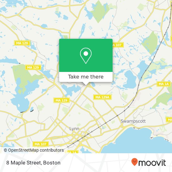 Mapa de 8 Maple Street