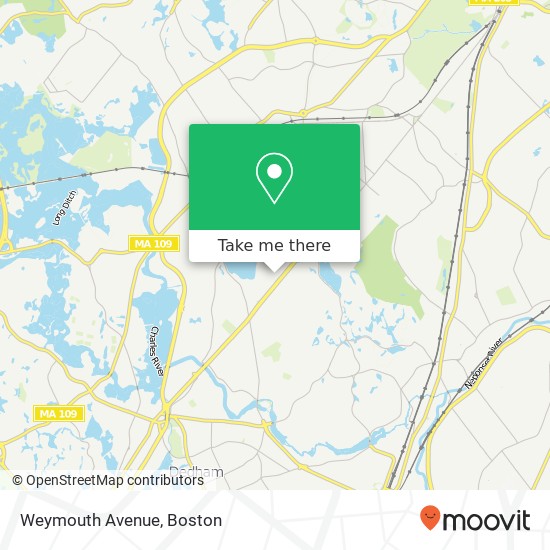 Mapa de Weymouth Avenue