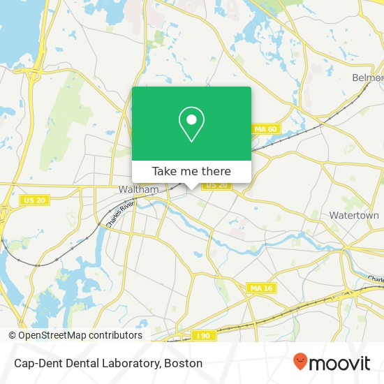 Cap-Dent Dental Laboratory map