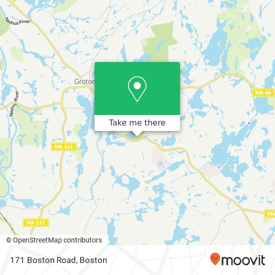 171 Boston Road map