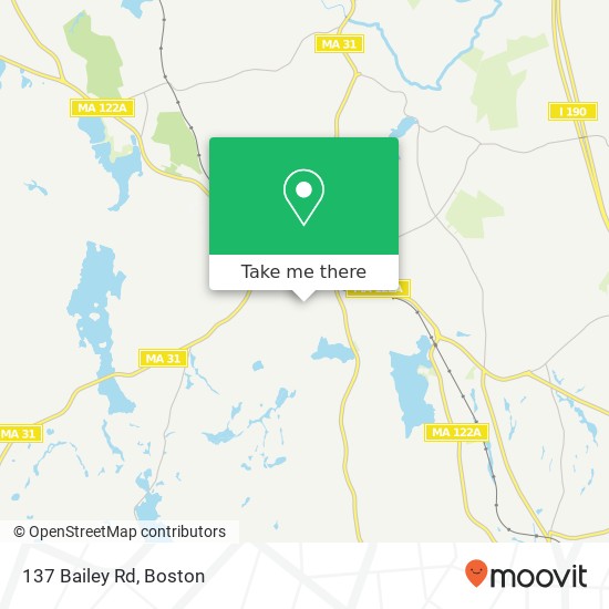 137 Bailey Rd map