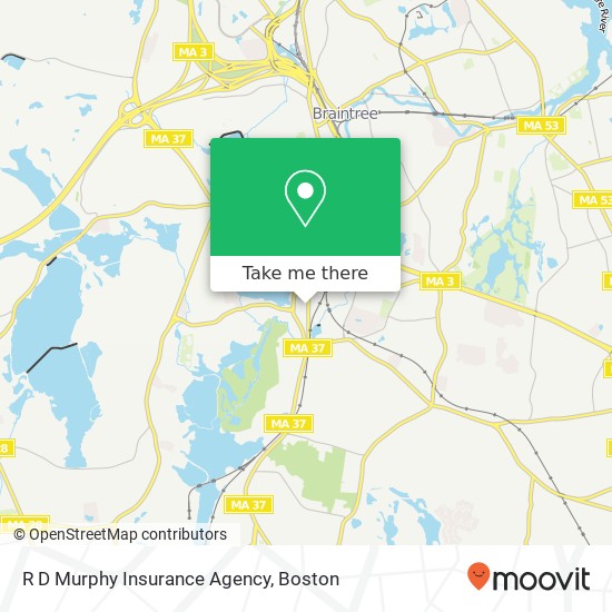 R D Murphy Insurance Agency map