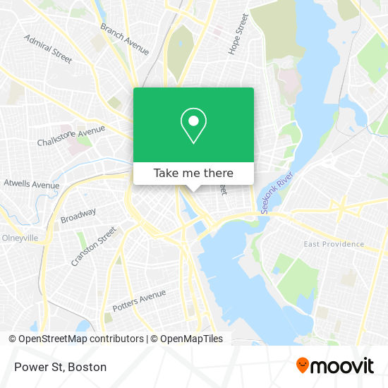 Power St map