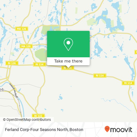 Ferland Corp-Four Seasons North map