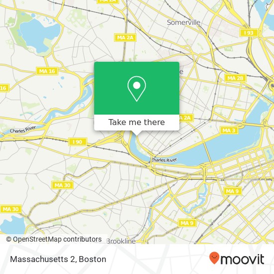 Mapa de Massachusetts 2