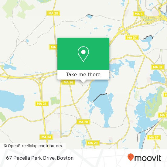 67 Pacella Park Drive map