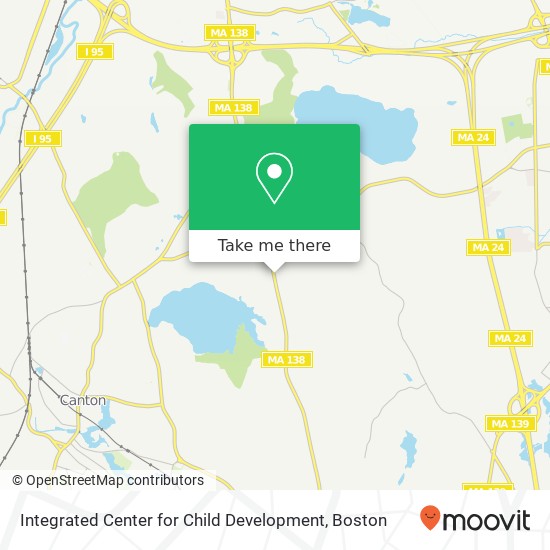 Integrated Center for Child Development map