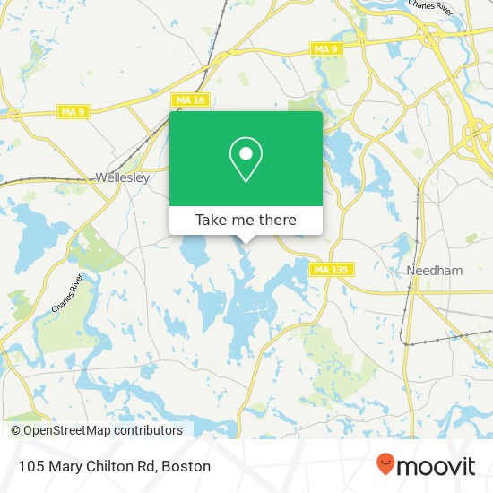 105 Mary Chilton Rd map