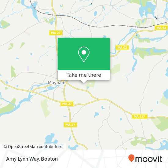 Mapa de Amy Lynn Way
