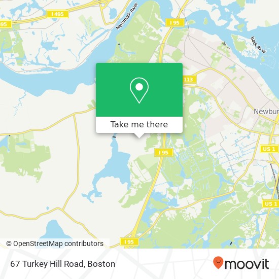 Mapa de 67 Turkey Hill Road