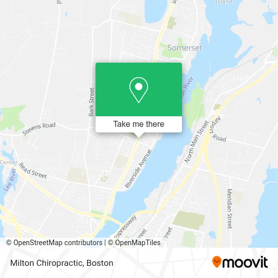 Mapa de Milton Chiropractic