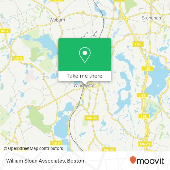 Mapa de William Sloan Associates
