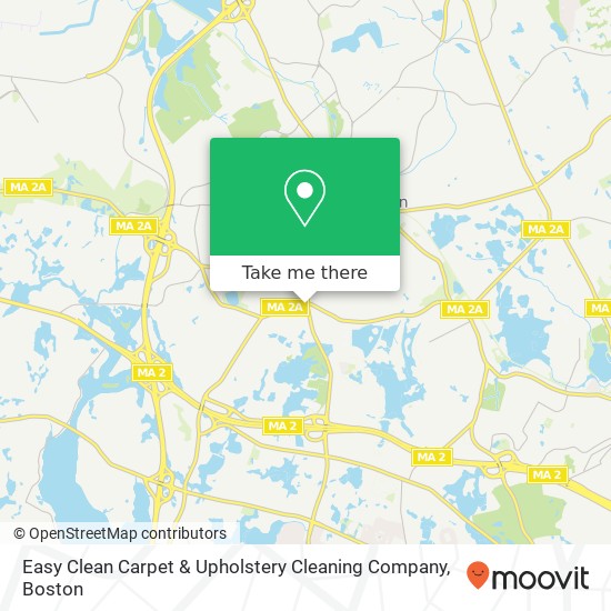 Easy Clean Carpet & Upholstery Cleaning Company map