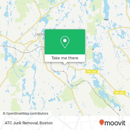 ATC Junk Removal map