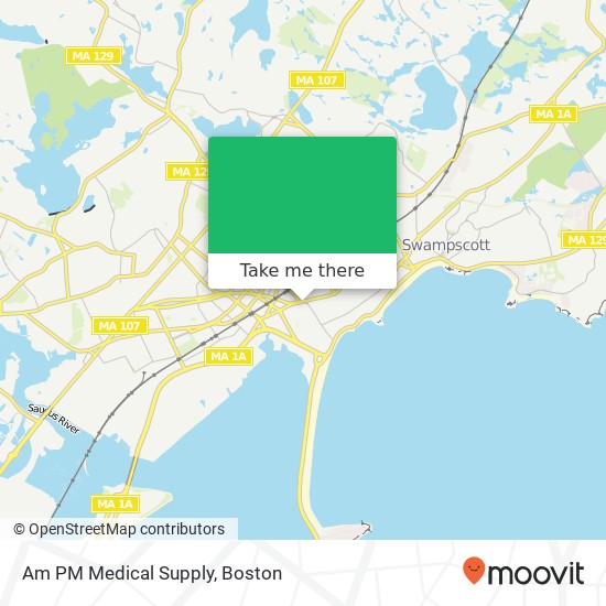 Mapa de Am PM Medical Supply