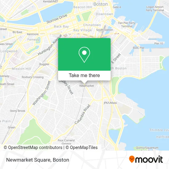 Newmarket Square map