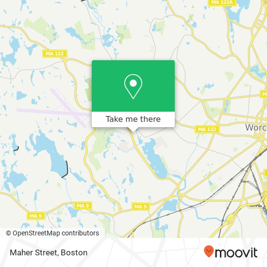 Mapa de Maher Street