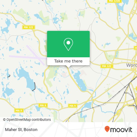 Mapa de Maher St