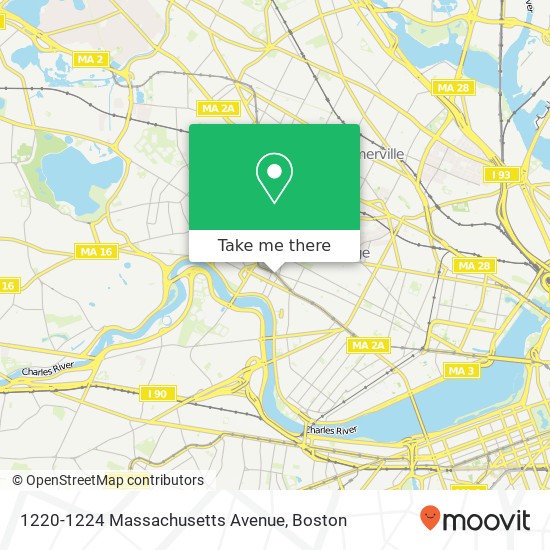 Mapa de 1220-1224 Massachusetts Avenue