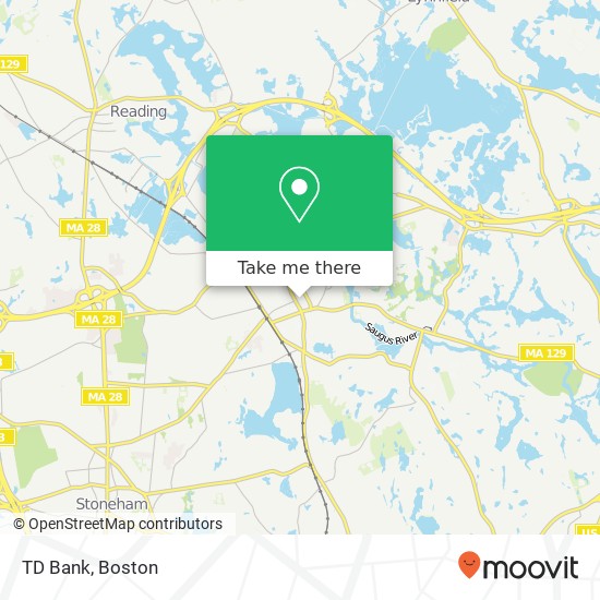 Mapa de TD Bank