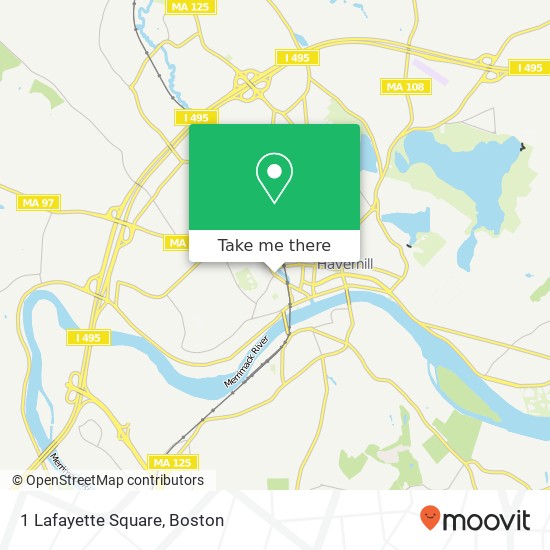 1 Lafayette Square map