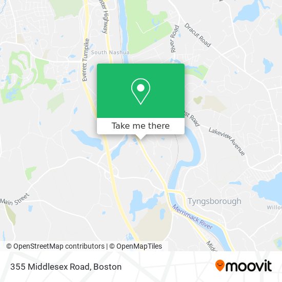 355 Middlesex Road map