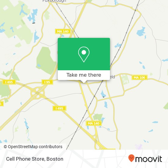 Mapa de Cell Phone Store